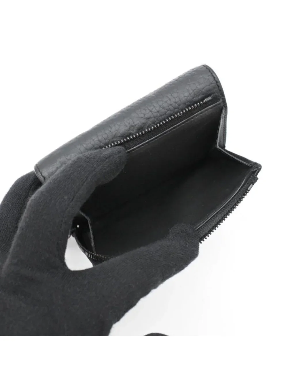 Louis Vuitton Portefeuille Pilot Trifold Wallet Black Taurillon